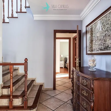V4 Canelas 4 Quartos Com Piscina Privada فيلة بورتيماو